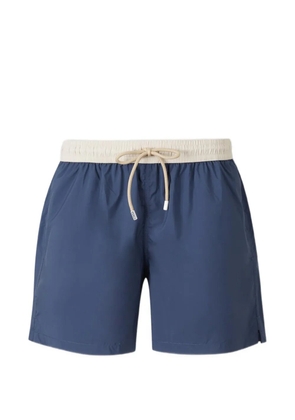Fedeli Tahiti Airstop drawstring-waistband swim shorts - Blue