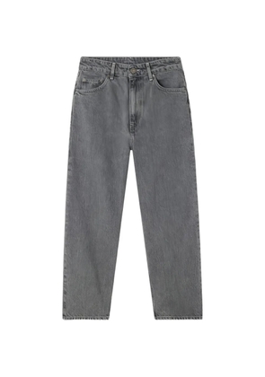 American Vintage Yopday cropped straight-leg jeans - Grey