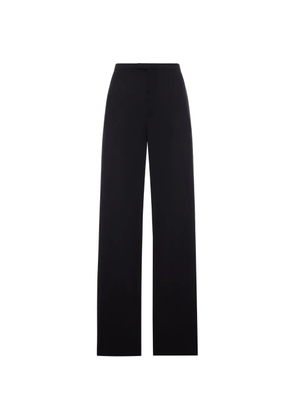 Gucci high-waisted wide-leg trousers - Black