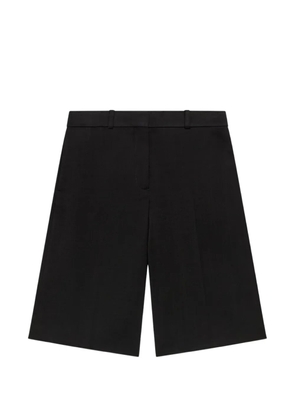 Another Tomorrow relaxed-fit Bermuda shorts - Black