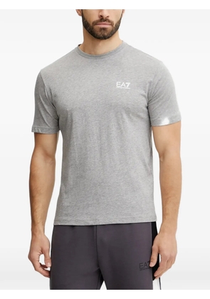 Ea7 Emporio Armani logo-print short-sleeve T-shirt - Grey