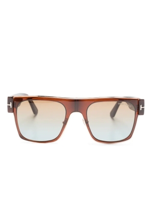 TOM FORD Eyewear TF1073 Edwin Sunglasses - Brown