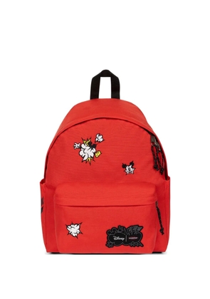 Eastpak graphic-patch pocket-detail backpack - Red