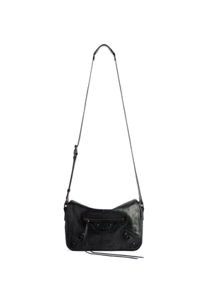 Balenciaga small Le City flap messenger bag - Black