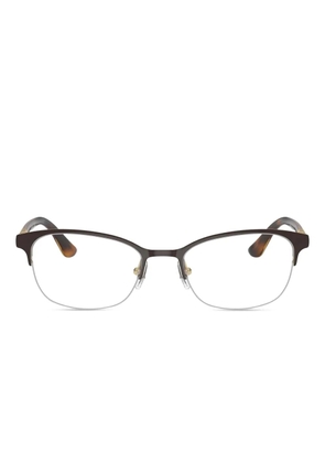 Vogue Eyewear browline glasses - Brown