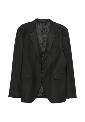 Carlo Pignatelli peak-lapel single-breasted suit - Black