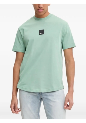 Karl Lagerfeld Jeans logo-patch T-shirt - Green