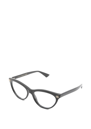 Gucci Eyewear Double G cat-eye glasses - Black