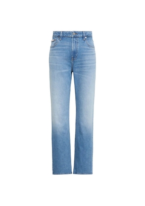 Calvin Klein whiskering-effect jeans - Blue