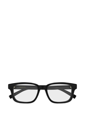 Gucci Eyewear rectangle-frame glasses - Black