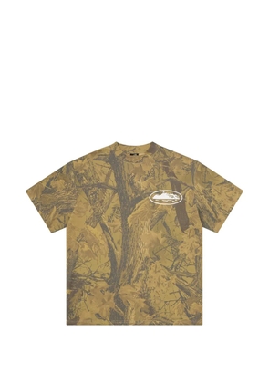 CORTEIZ Puff Print Island short-sleeve T-shirt - Green