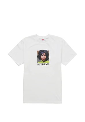 Supreme Aretha graphic-print T-shirt - White