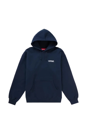 Supreme Anarchy graphic-print hoodie - Blue