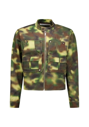 TOMBOGO Moto convertible jacket - Green
