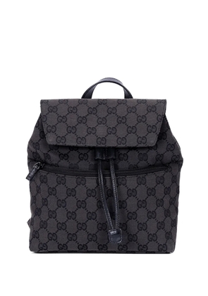 Gucci Pre-Owned GG Canvas flap backpack - Grey