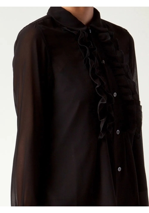 Comme Des Garçons cotton shirt - Black