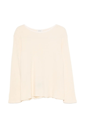 Second/Layer waffle-knit T-shirt - Neutrals