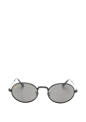 Ray-Ban oval-frame sunglasses - Black