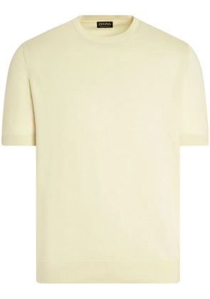 Zegna cotton T-shirt - Yellow
