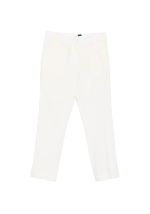 BOSS tailored linen trousers - White