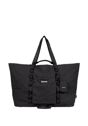 Supreme logo-tape tote bag - Black