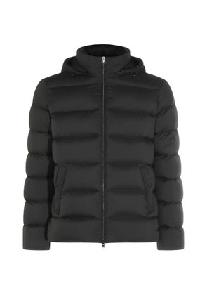 Herno quilted hooded jacket - Black