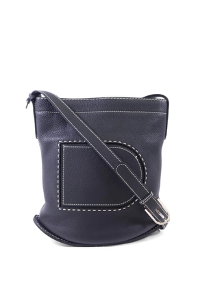 Delvaux Vintage Delvaux Pin Daily calfskin shoulder bag - Black