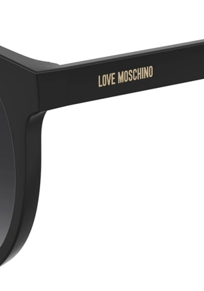 Love Moschino round-frame sunglasses - Black