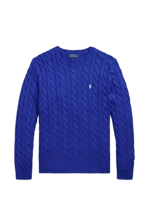 Polo Ralph Lauren cable-knit cotton sweater - Blue
