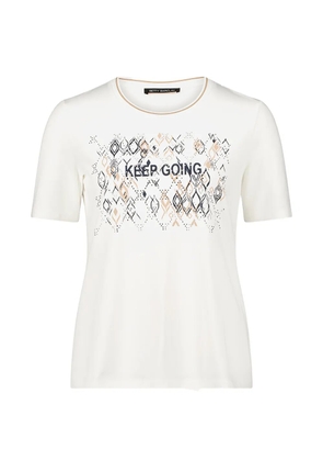 Betty Barclay graphic-print T-shirt - Neutrals