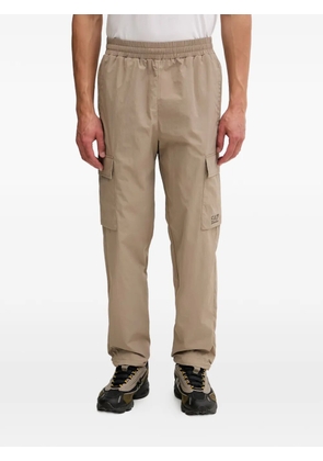 Ea7 Emporio Armani logo-print cargo pants - Neutrals