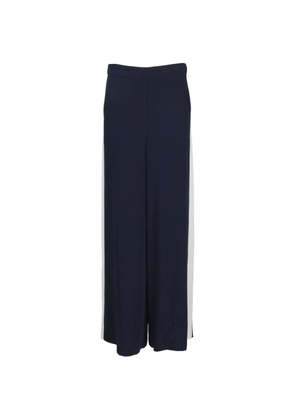P.A.R.O.S.H. side-stripe wide-leg trousers - Blue