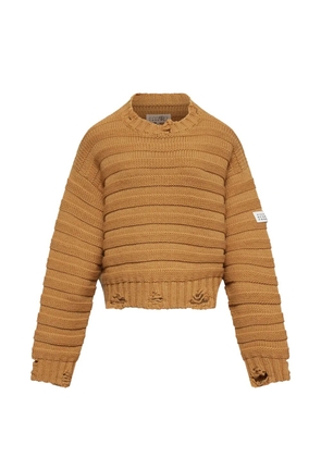 MM6 Maison Margiela wool jumper - Neutrals