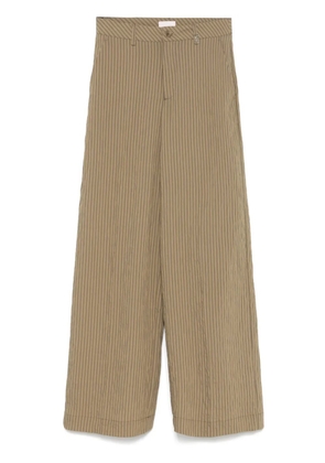 LIU JO striped trousers - Green