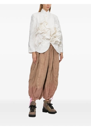 Comme Des Garçons dip-dye trousers - Neutrals