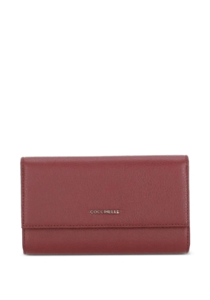 Coccinelle large Metallic wallet - Red