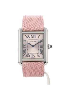 Cartier 2010s Tank Solo 31mm watch - Pink