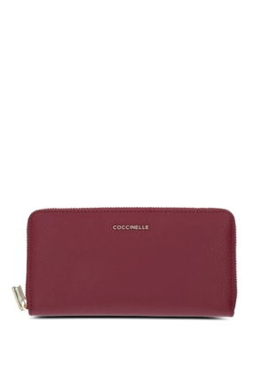 Coccinelle logo-lettering wallet - Red
