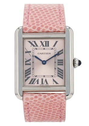 Cartier 2010s Tank Solo 31mm watch - Pink