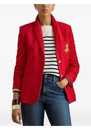 Ralph Lauren Collection Bullion logo-embroidered single-breasted blazer