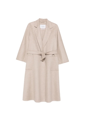 Max Mara belted cashmere coat - Neutrals