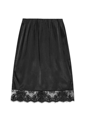 OpéraSPORT Lucia midi A-line skirt - Black