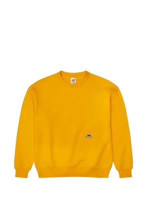 HommeGirls x Fruit Of The Loom logo-patch sweatshirt - Yellow