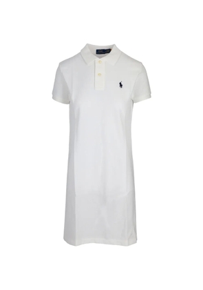 Polo Ralph Lauren cotton mesh mini dress - White