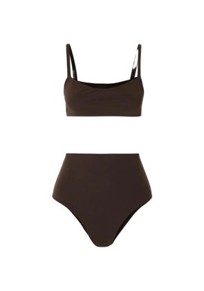 LIDO Undici high-waisted bikini - Brown