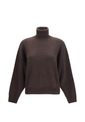 Brunello Cucinelli cashmere turtleneck sweater - Brown