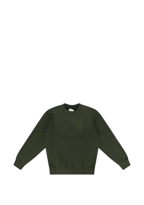Aimé Leon Dore Unisphere logo-embroidered crewneck sweater - Green