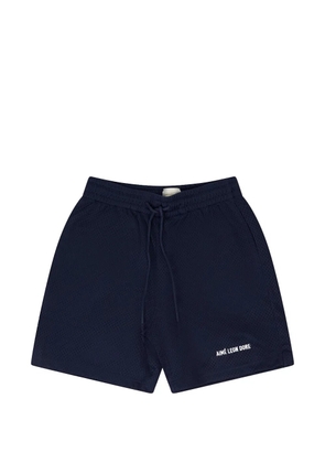 Aimé Leon Dore logo-print shorts - Blue