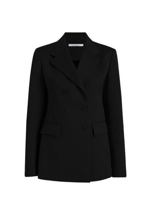 Another Tomorrow double-breasted structured blazer - Black