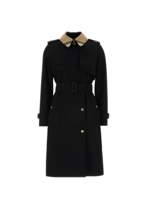 Burberry belted trench coat - Black